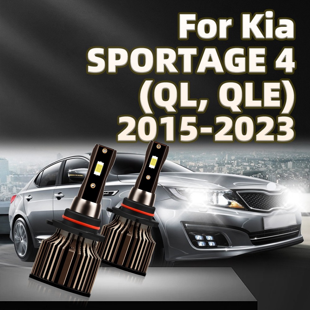 Car Headlight HB3 LED 6000K 170W Auto Lamp Turbo Light For Kia SPORTAGE 4 QL QLE 2015 2016 2017 2018