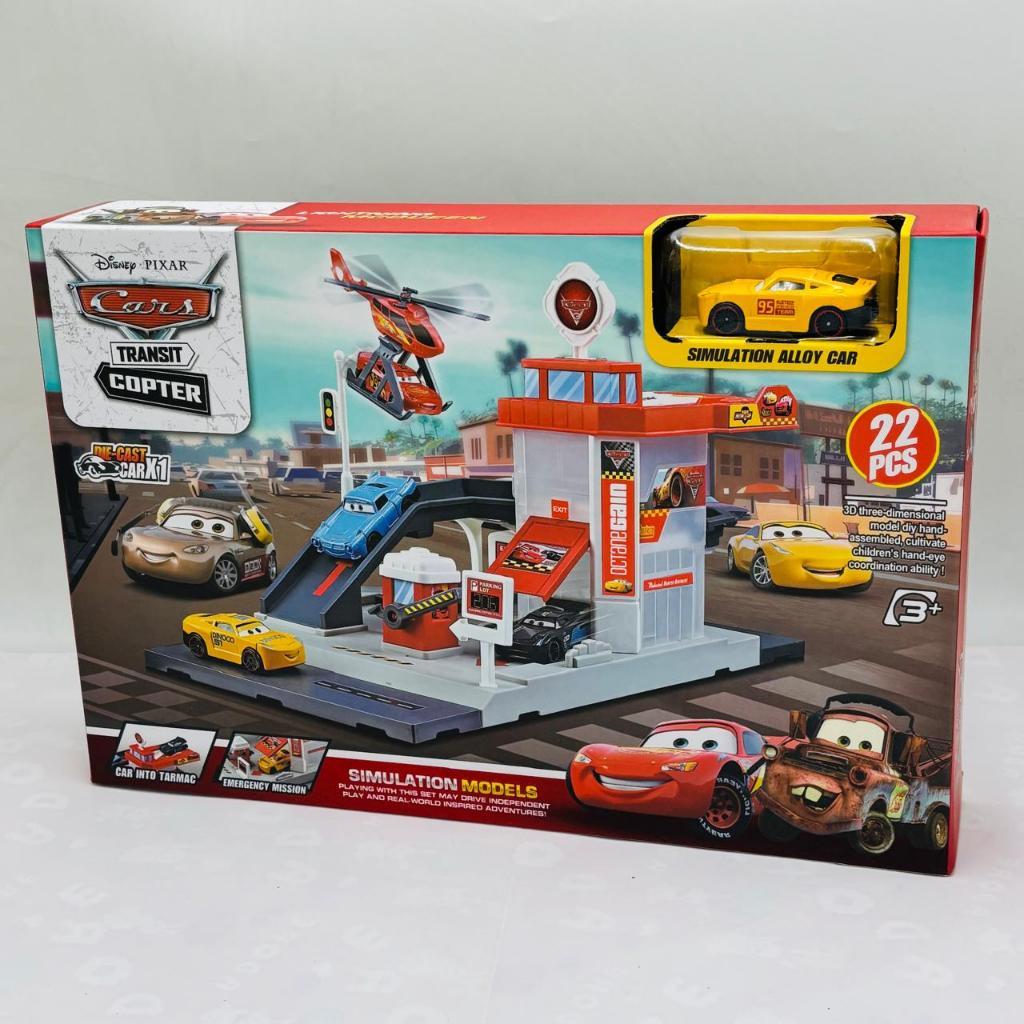 Michelle Online Shop Anak Track Transit Copter Racing Set