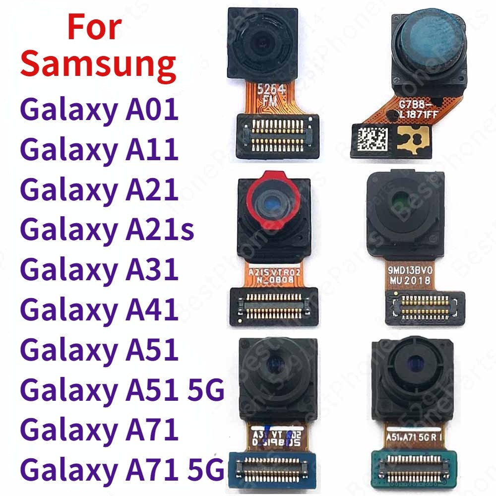 Untuk Samsung Galaxy A01 A11 A21 A31 A41 A51 A71 5G Kamera Selfie Modul Kamera Depan Suku Cadang