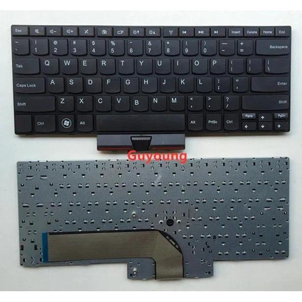 US Keyboard For LENOVO for IBM ThinkPad E40 E50 Edge 14 15 laptop black keyboard no mouse rod Withou