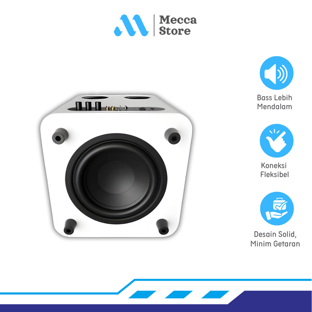 Audio Active Speaker Subwoofer HiFi 10 Inch Driver Smart DSP 200W