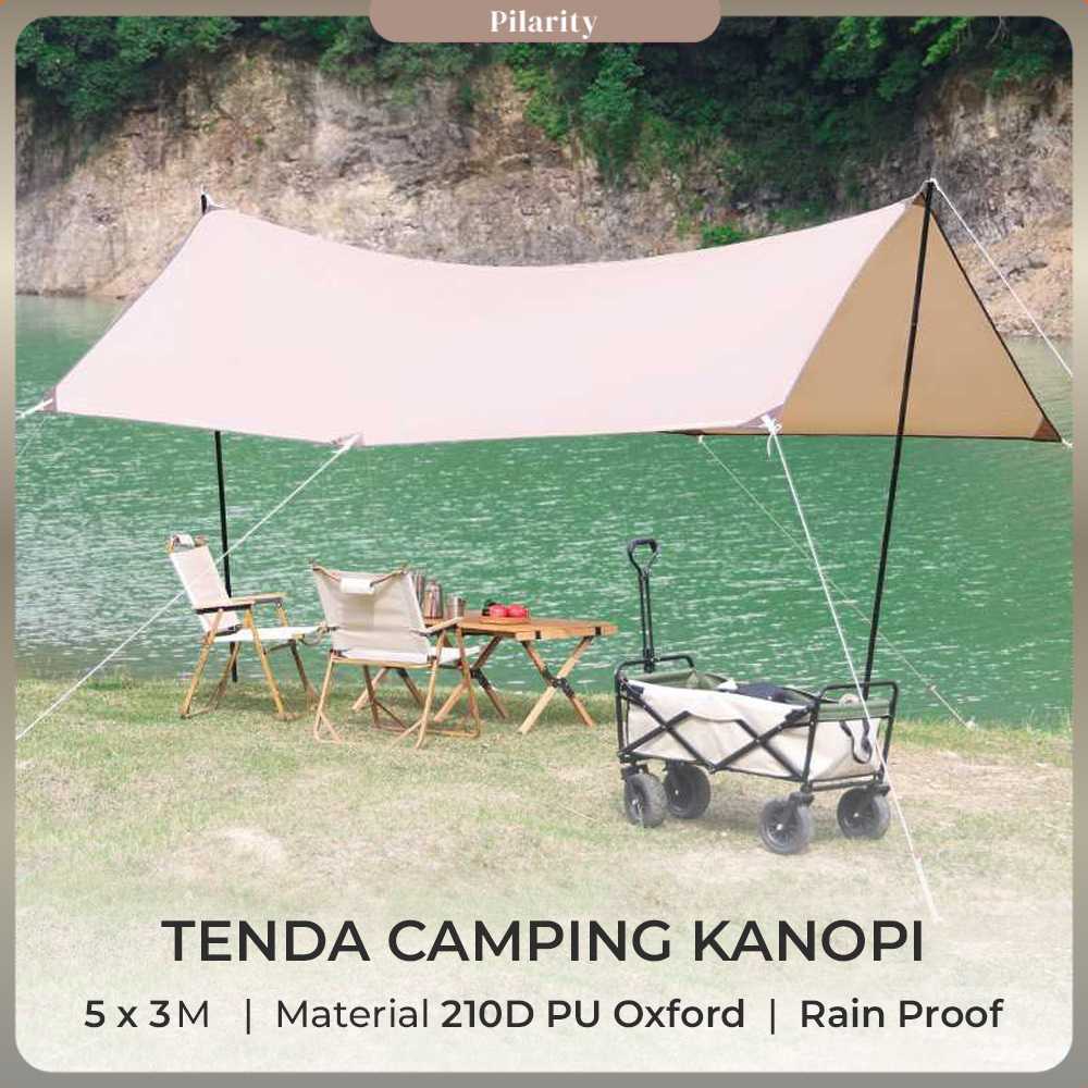 Buizel Flysheet Terpal Tenda Camping Waterproof Anti UV - B3