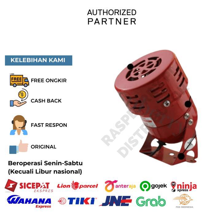 Tokolili4 Baby Mini Sirine Siren Alarm MS190 MS-190 220 V AC Sirene Motor Sound