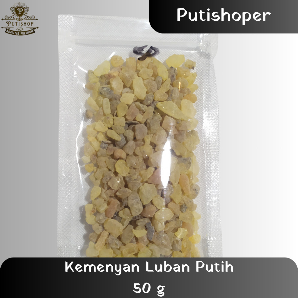 Kemenyan Arab Luban Putih 50g Harum Wangi