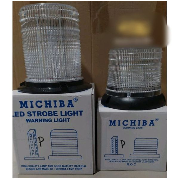 Lampu LED Rotari Blitz Truck M.Ciba Putih 12-24 Volt