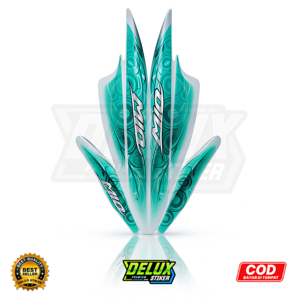 STIKER STRIPING YAMAHA MIO SPORTY 2010 LIS BODY MOTOR MIO SPORTY 2010 Termurah