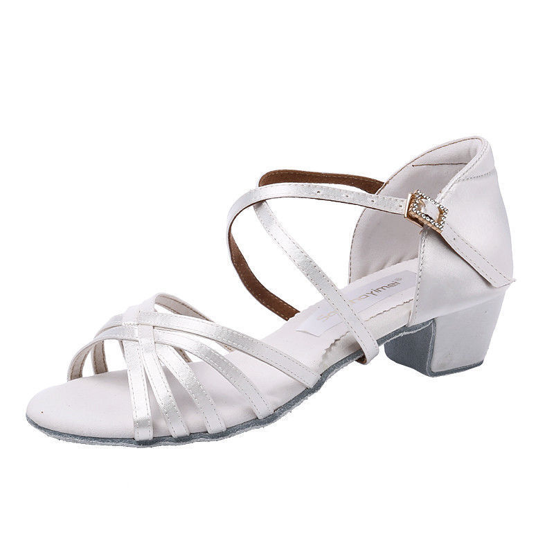 Professional Children's Latin Dance Shoes Kids Latin Dance Shoes Girls Dance Shoes Dancing Shoes Sof