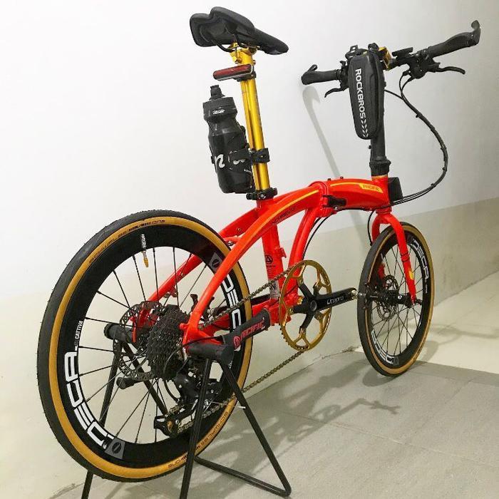 Sepeda lipat pacific noris 2 8 full modif