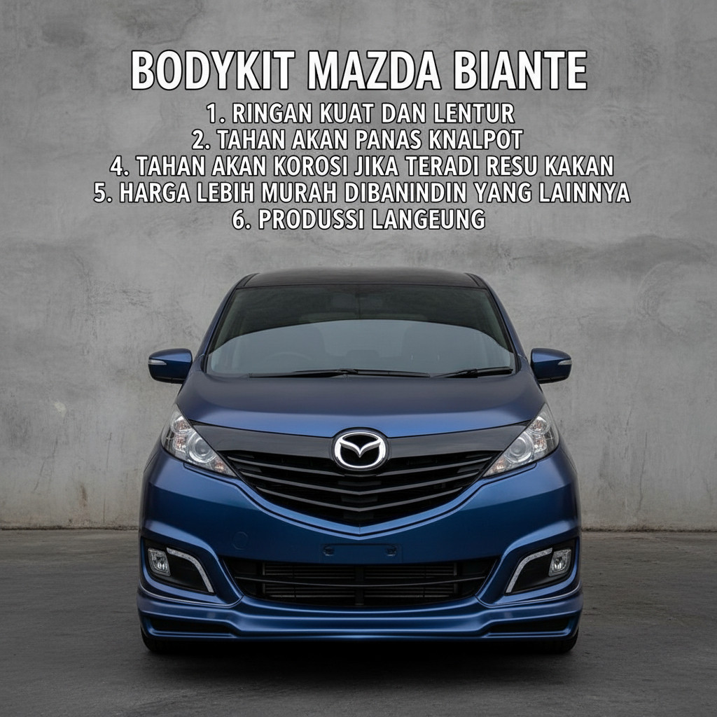 bodikit Bodykit mazda biante body kit mazda biante kenstyle