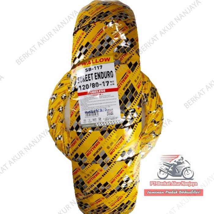 Ban Swallow ring 17 Street Enduro SB-117 120/ 80 Tubeless