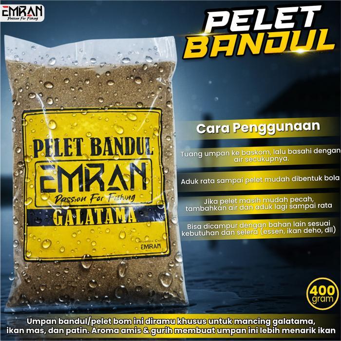 PELET EMRAN BANDUL GALATAMA BUAT KOLAMAN - Bandul Galatama