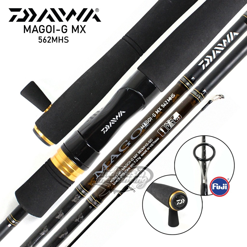 Joran DAIWA MAGOI G MX | Ring Fuji Alconite |168 183cm| 6-14lbs 8-20lbs | Spinning Galatama~IM Store