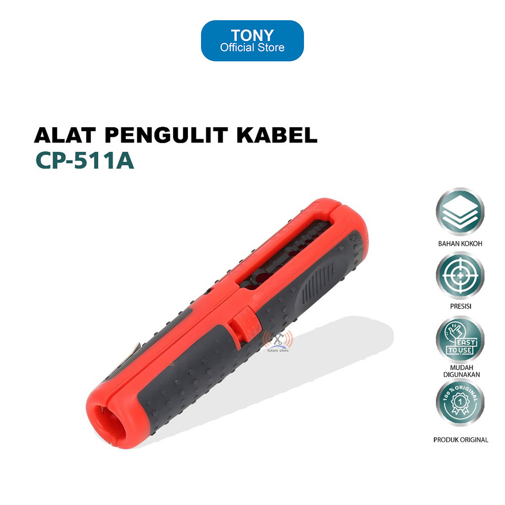 Tang Pengupas PROSKIT CP-511A - Professional Wire Stripper Tool - CP-511A
