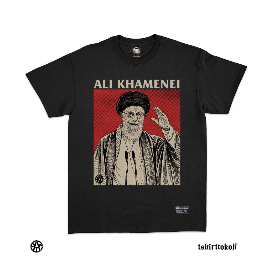 Tshirttokoh - Kaos Tokoh Ali Khamenei