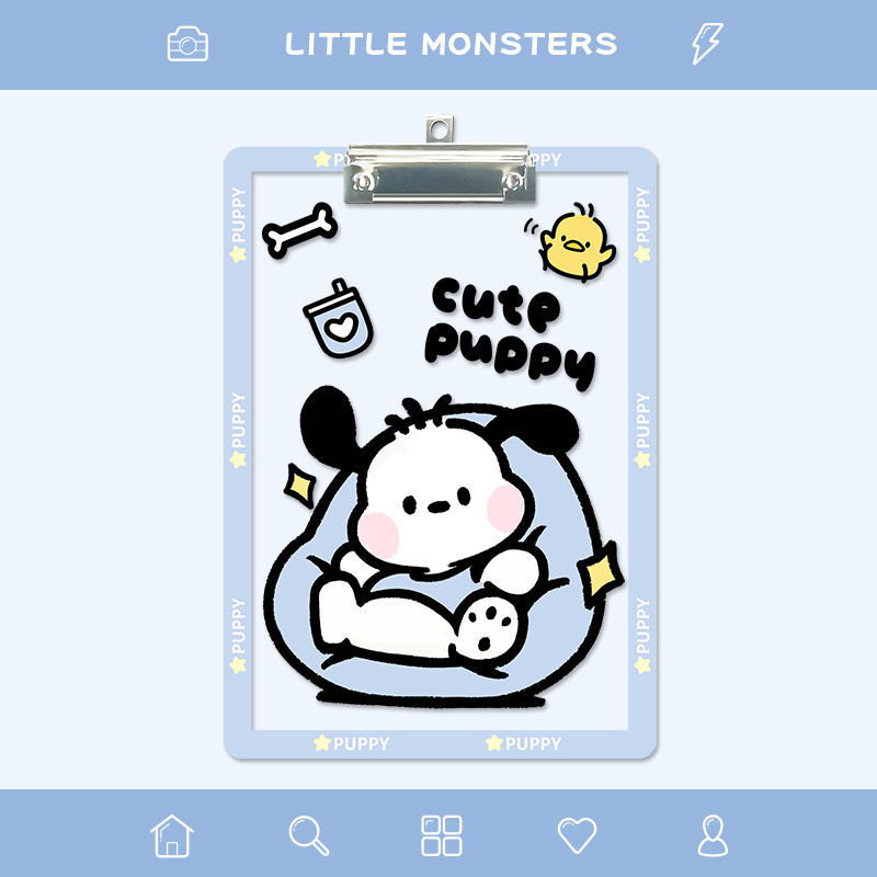 Clipboard A4 Warna ATK Papan Jalan Fleksibel Ringan Papan Ujian Folio Bisa Digantung Aesthetic Anti 