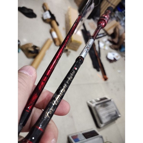 Readyjoran micro jig daido extreme emperor 662 micro jigging solid carbon pe 02 60 coblos bottom emp