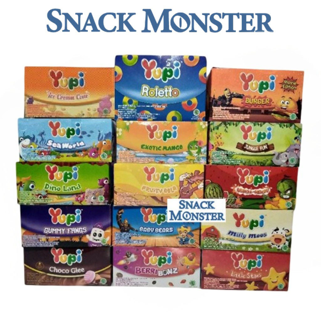 Yupi BOX Permen Jelly Gummy
