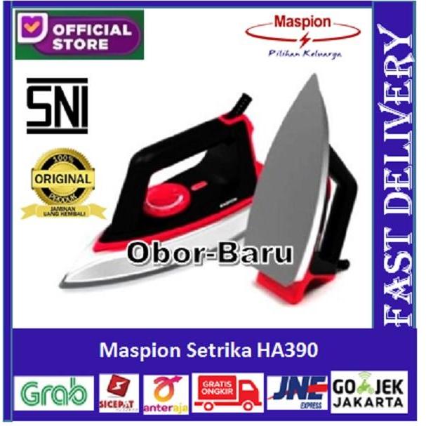 Maspion Setrika HA390 Garansi Resmi maspion HA-390 HA 390
