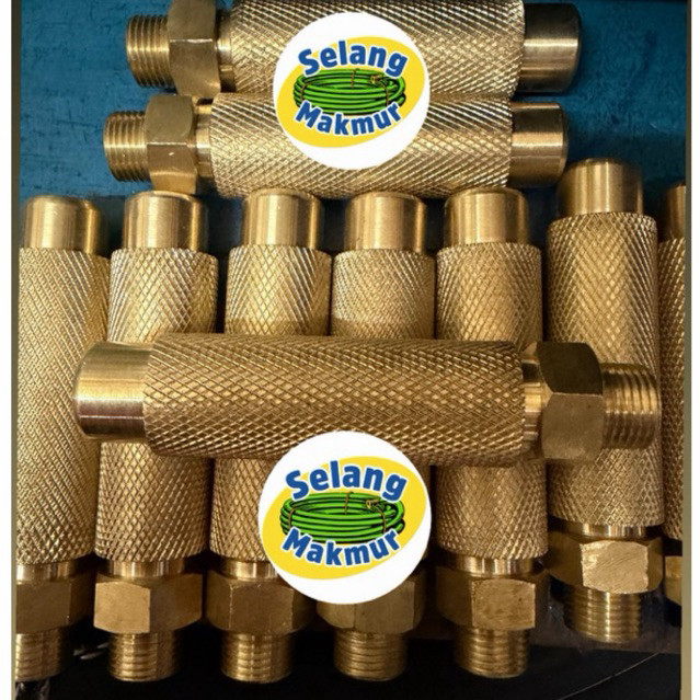 SIXSHOP NOZZLE KUNINGAN spray mobil atau motor 1/2” GUN 1/2inch cucian mobil cucian motor spray Gun 