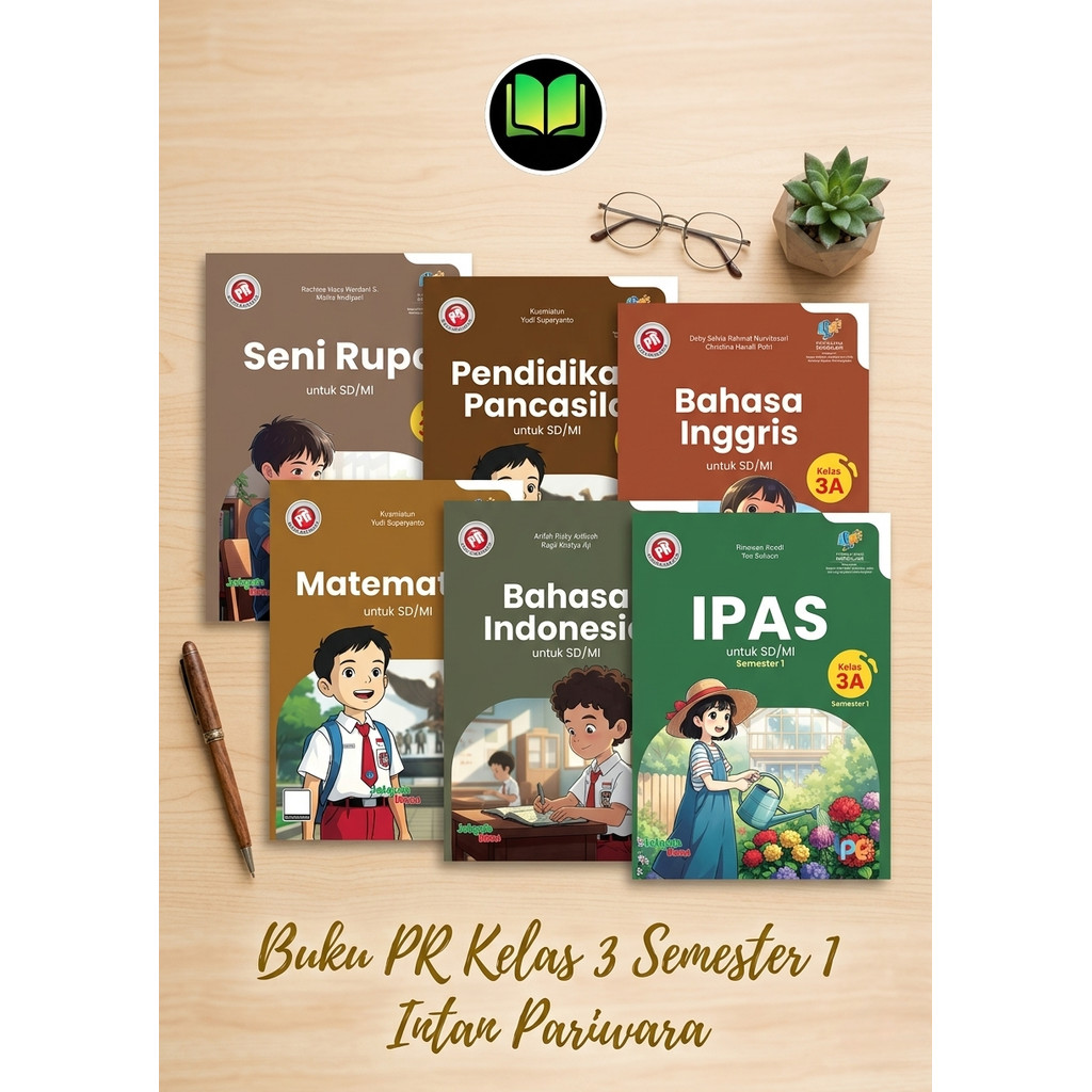 Buku Pr Lks Sd Kelas 3 Semester 1&2 Intan pariwara Tahun 2026