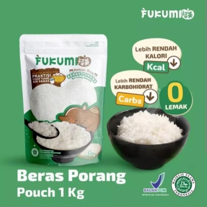 FUKUMI BERAS PORANG 1 KG