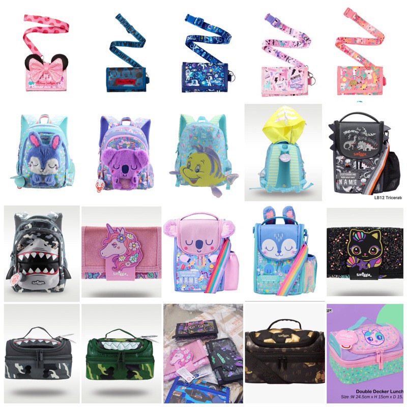Smiggle Teeny Backpack Tas Sekolah anak Smiggle Junior Backpack Smiggle Marvel Spiderman tass ekolah