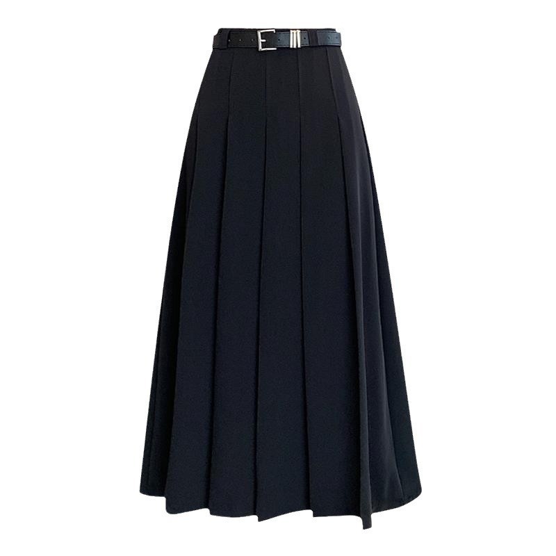 WIDHISTORE YURUMA Rok Lipit Maxi Korea Rok Panjang