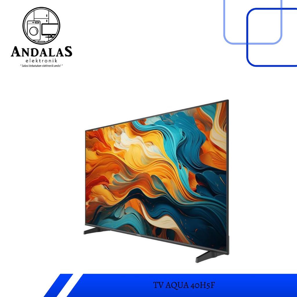 TV AQUA 40H5F LED 40 INCH FHD GOOGLE TV HDR DOLBY AUDIO LOW BLUE LIGHT 40H5