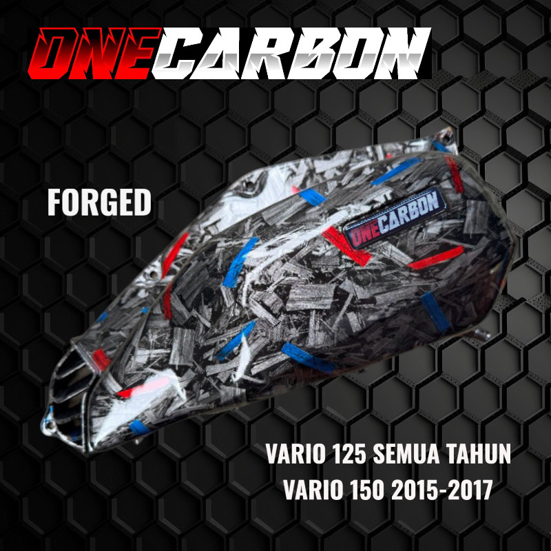 TUTUP FILTER VARIO 125 CARBON FORGED tutup filter Vario 125-150 carbon filter vario carbon forged AE