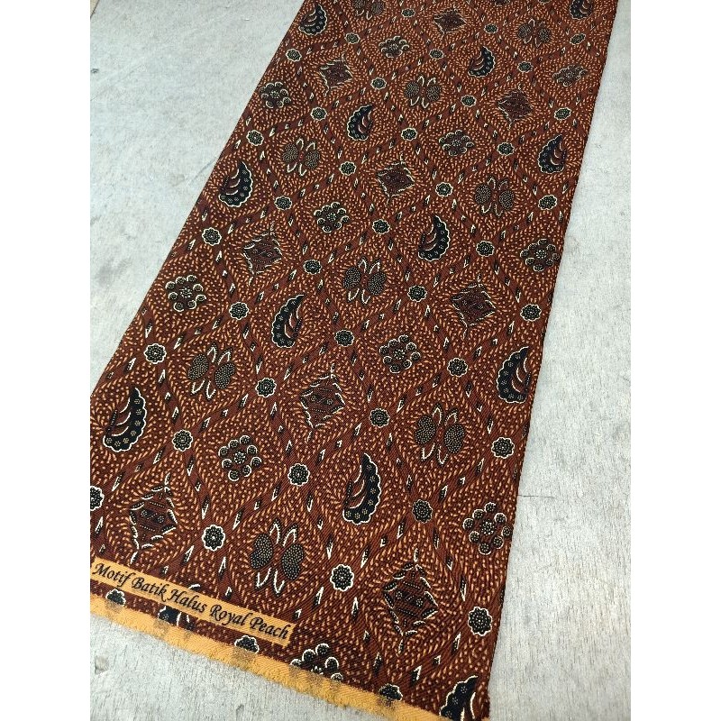 BAHAN BATIK PRINTING MOTIF JAWA SIDOMUKTI // KAIN BATIK SEMI SUTRA METERAN // BATIK BAKAL BAWAHAN MO