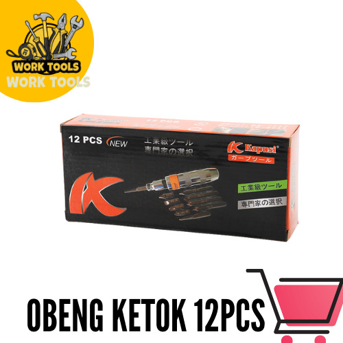Kapusi Obeng Ketok 12 pcs Obeng Ketok