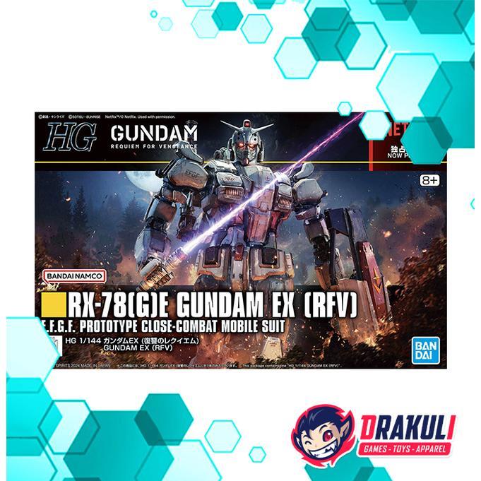 Drakuli Hobbies BANDAI Plamo HG 1/144 Gundam Ex (RFV)