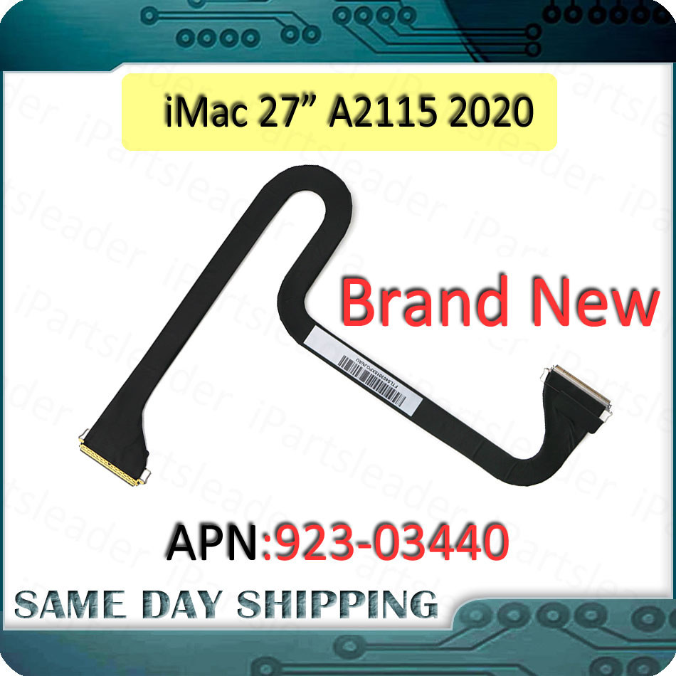 New 2020 A2115 LCD splayPort Cable for iMac 27 inch 5K A2115 Retina LVDs LCD Screen splay Cable PN: 