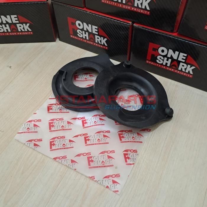 Karet Tatakan Per / Karet Bantalan Per Belakang Bawah Merk F-One Shark FOS Toyota Yaris Lele 2014-ON