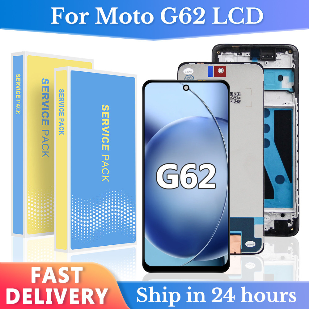 G62 splay For Motorola Moto G62 5G LCD splay Touch Screen With Frame Assembly Replace For Motorola G