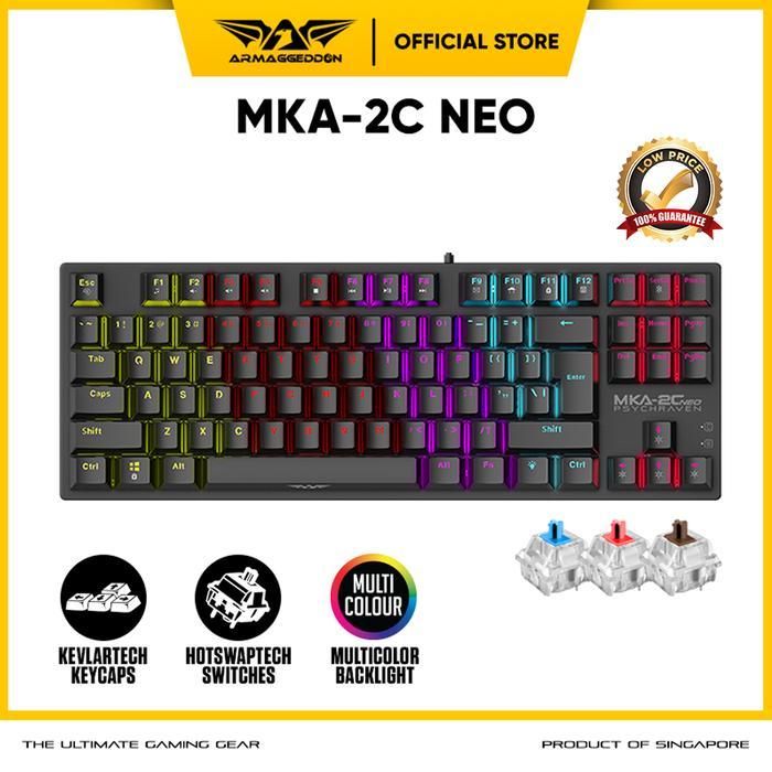 Armaggeddon Mechanical Gaming Keyboard MKA 2C - Black, Tactile