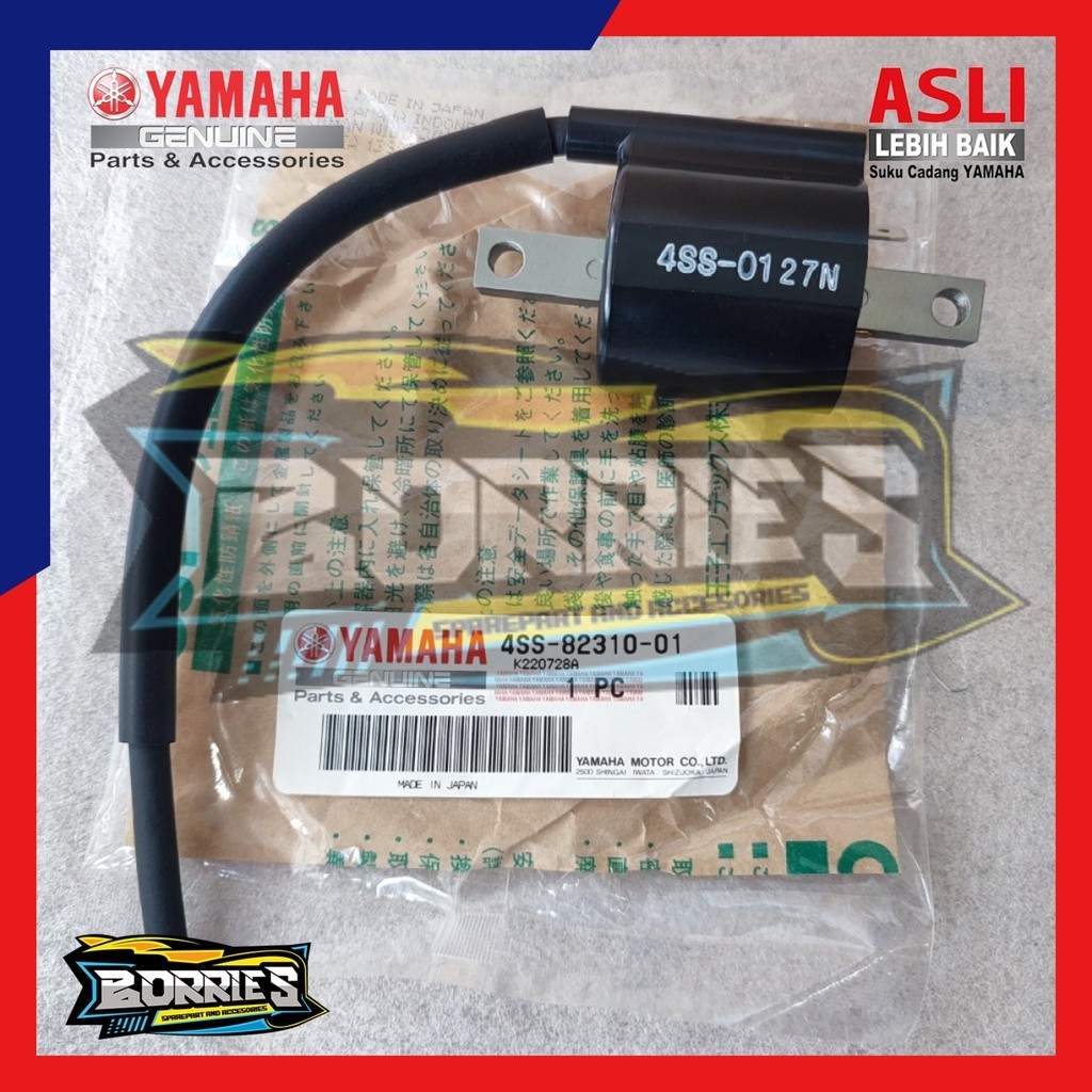 COIL KOIL YZ RX KING RXKING RXS RXZ F1ZR ALFA CHAMP Y125Z ORI ORIGINAL 4SS-82310-01
