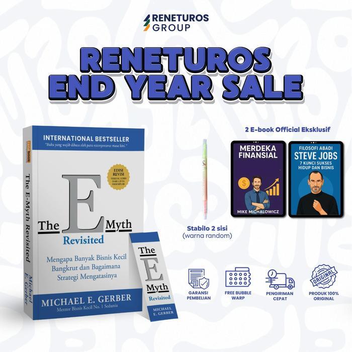 Renebook Buku Bisnis The E-Myth Revisited Terjemahan Indonesia - Mengapa Banyak Bisnis Kecil Bangkru