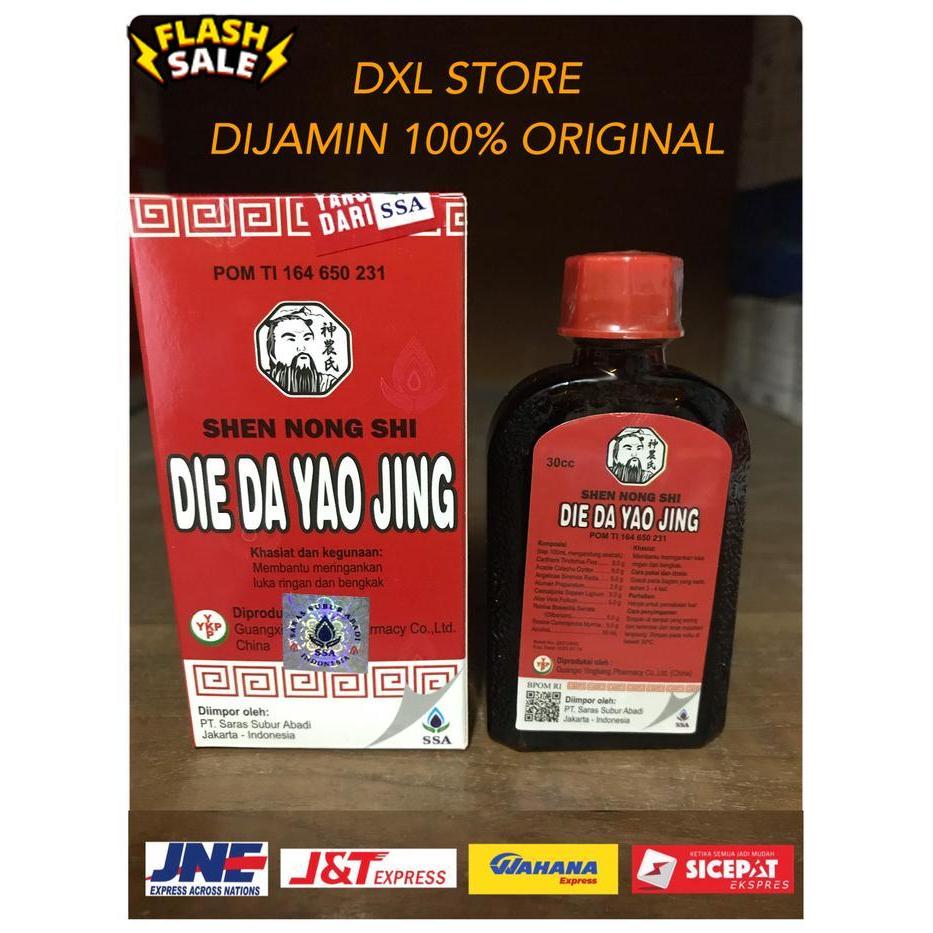 DIE DA YAO JING ASLI OBAT LUKA OBAT MERAH BETADINE CINA LS