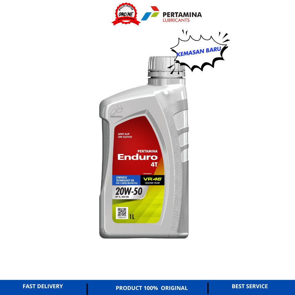 Oli Enduro Bebek 20W-50 1L 4T Bebek Sport / Oli Motor Bebek Enduro 4T