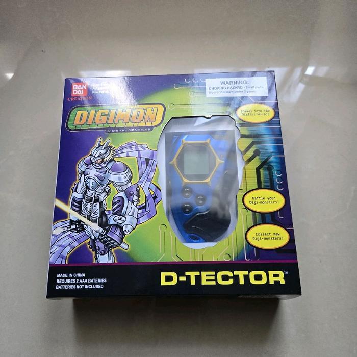 Digimon Frontier Digivice D-Tector Scanner Blue Black Gold Ver.2 Koji Minamoto Bandai Fullset