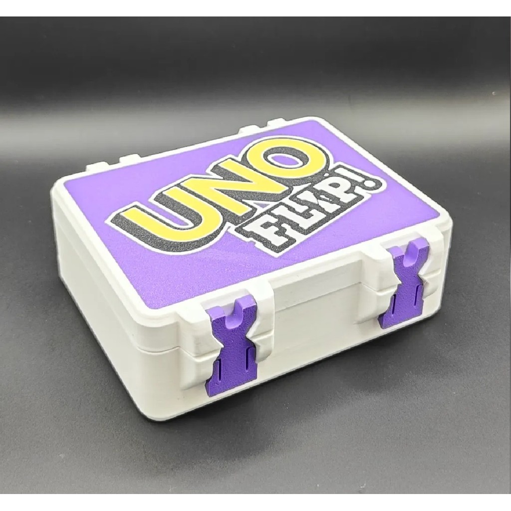 Case tempat kotak kartu card holder uno flip storage box