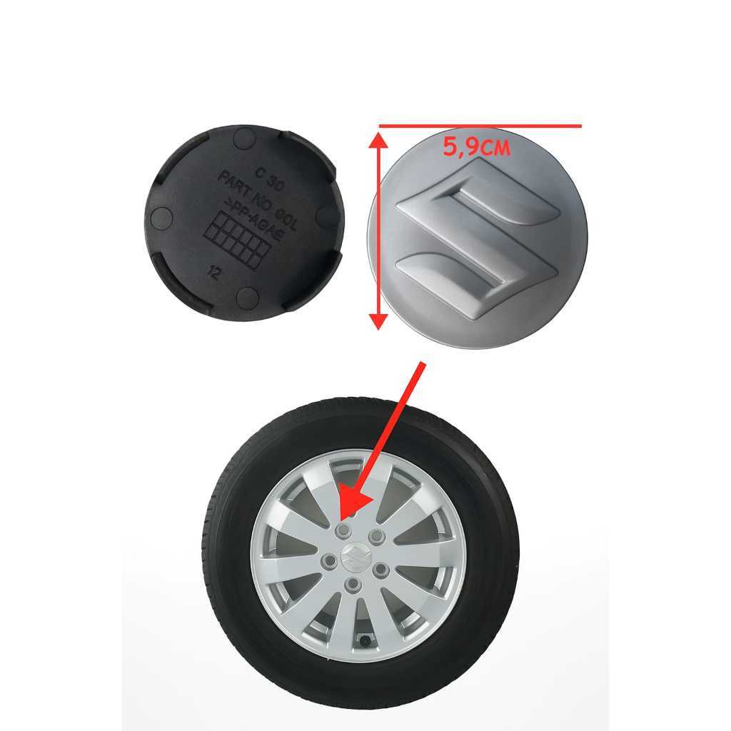 Dop roda tutup velg mobil Suzuki APV