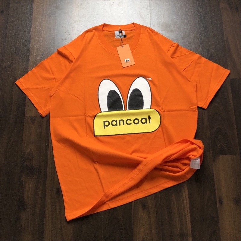 KAOS PANCOAT - EYE DUCK ORANGE FULLTAG LABEL MIRROR 1:1 ORIGINAL TSHIRT BAJU