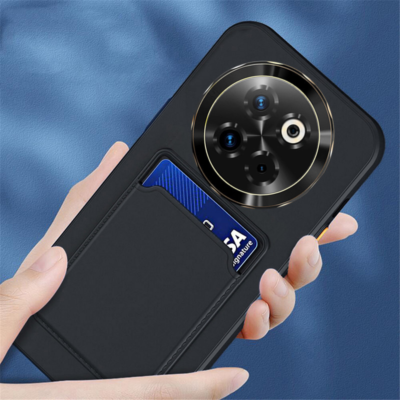 Untuk ZTE AXON 60 Ultra Phone Case Card Slot Lens Cover Soft Silicone Shockproof Cover untuk ZTE AXO