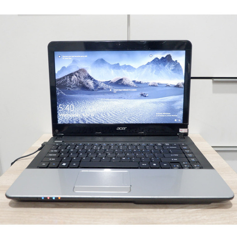 Laptop Nvidia Acer Aspire E1-471 i3 2328M 8GB  512Gb Normal Siap Pakai - Leptop Laptop Murah - Lapto