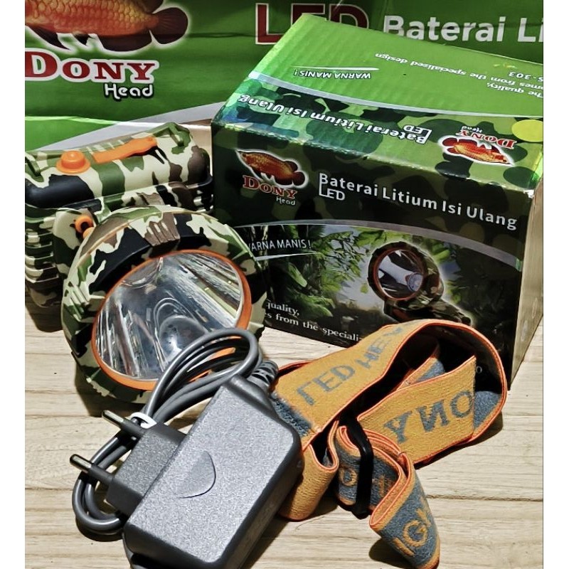 Senter Kepala Dony MS-303 Loreng