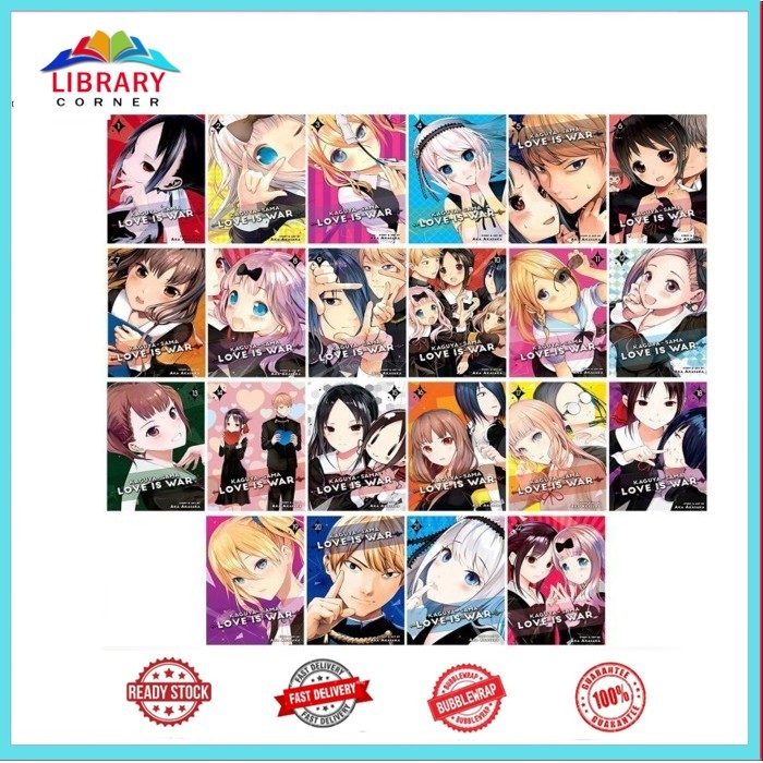 Kaguya-sama: Love Is War (manga), Vol. 1-28