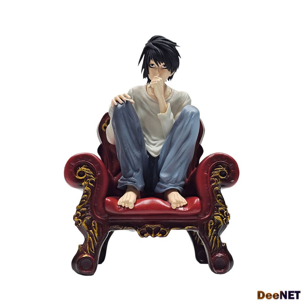 L Lawliet Sitting Sofa Death Note 16cm Action Figure PVC D-YLG242