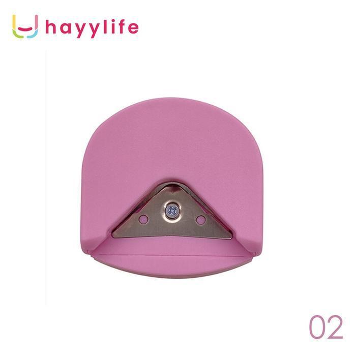 HAYYLIFE Round Corner Cutter Stainless -Pemotong Kertas Pemotong Baja Kepala Manual Memotong Kertas 